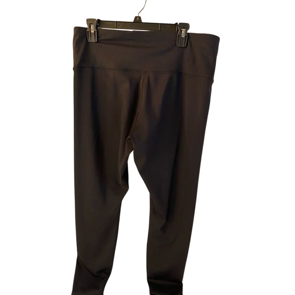 Avia Leggings XXL Black High Waisted Hidden Pocket Performance Womens‎